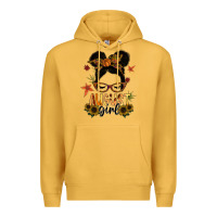 Mustard august girl Premium Hoodie - SublimationCraftShop