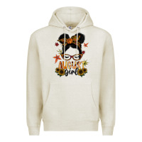 Oatmeal Heather august girl Premium Hoodie - SublimationCraftShop