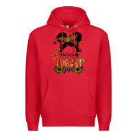 Red august girl Premium Hoodie - SublimationCraftShop