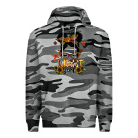 Slate Camo august girl Premium Hoodie - SublimationCraftShop