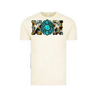 Vintage Arctic Sunflower Cowhide Turquoise Gemstone Mom Vintage Tee - Jasminsmagicworld