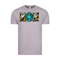 Vintage Zinc Sunflower Cowhide Turquoise Gemstone Mom Vintage Tee - Jasminsmagicworld