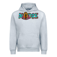 Heather Grey our lady of guadalupe madre Urban Hoodie - JahusDesignShop