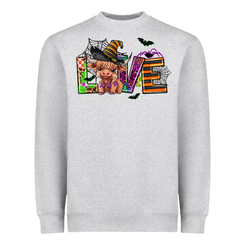 Love Halloween Heifer Heavyweight Sweatshirt by AdoDesignShop | Teevron