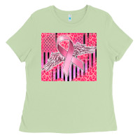 Matcha cancer awareness american flag Ladies Tee - CowGirlArtShop