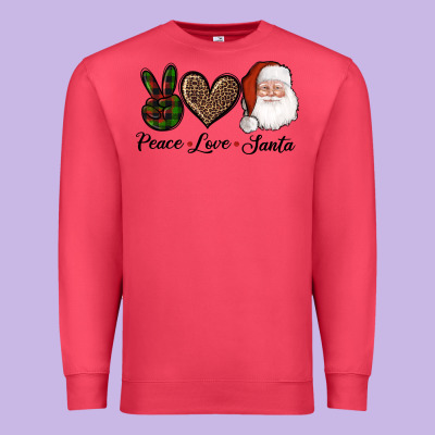 Peace Love Eagles Royal Blue Premium Sweatshirt Designed By Adodesignshop
