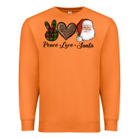 Carrot peace love eagles royal blue Premium Sweatshirt - AdoDesignShop