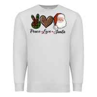 Dove Grey peace love eagles royal blue Premium Sweatshirt - AdoDesignShop