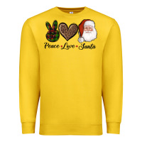 Lemon peace love eagles royal blue Premium Sweatshirt - AdoDesignShop