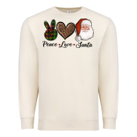 Sandshell peace love eagles royal blue Premium Sweatshirt - AdoDesignShop