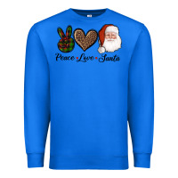 True Royal peace love eagles royal blue Premium Sweatshirt - AdoDesignShop