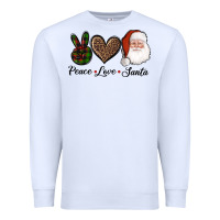 White peace love eagles royal blue Premium Sweatshirt - AdoDesignShop