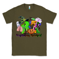 Army Green rt respiratory therapist halloween Classic Tee - CowGirlArtShop