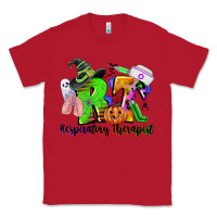 Red rt respiratory therapist halloween Classic Tee - CowGirlArtShop