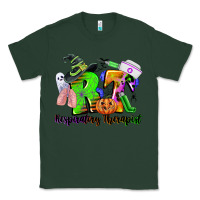 Sports Green rt respiratory therapist halloween Classic Tee - CowGirlArtShop
