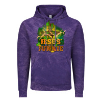 Cloud Purple Jesus junkie St. Patricks Day Vintage Hoodie - FaDigitalArtStudio