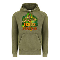 Vintage Olive Jesus junkie St. Patricks Day Vintage Hoodie - FaDigitalArtStudio