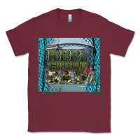 Burgundy reel great dad Classic Tee - Artiststas