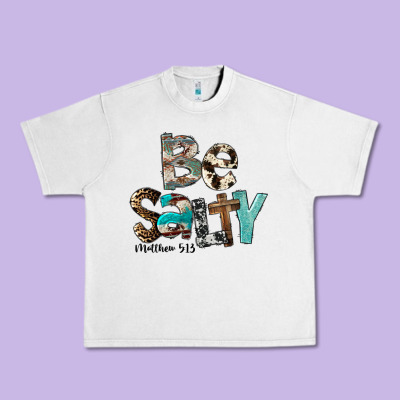 Be Salty Matthew 5:13 Urban Heavy Tee Designed By Fadigitalartstudio