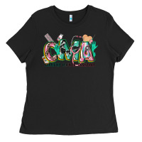 Black certified medical assistant Ladies Tee - CowGirlArtShop