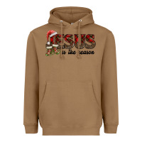 Toasted Coconut jesus in the reason Heavyweight Hoodie - AdoDesignShop