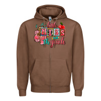 Chestnut little miss 4 th grade Zipper Hoodie - AdoDesignShop