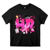 Black breast cancer hr human resources Heavy Core Tee - texasbilliewilder