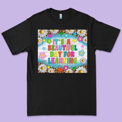 It's A Beautiful Day For Learning Tumblr Premium Tee Designed By Tumblerdesignbyshophia