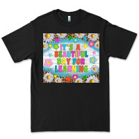 Black It's a beautiful day for learning tumblr Premium Tee - TumblerDesignByShophia