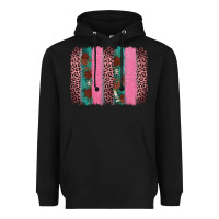 Black valentine's leopard brushstroke Heavyweight Hoodie - AdoDesignShop