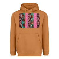 Meerkat valentine's leopard brushstroke Heavyweight Hoodie - AdoDesignShop