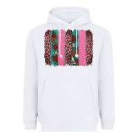 White valentine's leopard brushstroke Heavyweight Hoodie - AdoDesignShop