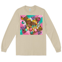 Mushroom Easter Bunnies And Egg Tumbler Long Sleeve Tee - BundleAndBundleShop