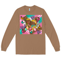 Toasted Coconut Easter Bunnies And Egg Tumbler Long Sleeve Tee - BundleAndBundleShop