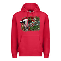 Cardinal merry christmas Premium Hoodie - SublimationCraftShop