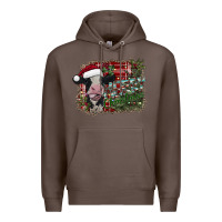 Coffee merry christmas Premium Hoodie - SublimationCraftShop