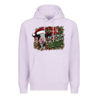 Lilac merry christmas Premium Hoodie - SublimationCraftShop