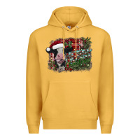 Mustard merry christmas Premium Hoodie - SublimationCraftShop