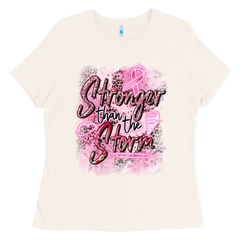 Stronger Than The Storm Ladies Tee by CowGirlArtShop | Teevron