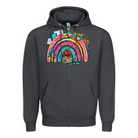 Smoke school rainbow Zipper Hoodie - AdoDesignShop