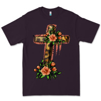 Plum Flower Cross Premium Tee - Jasminsmagicworld