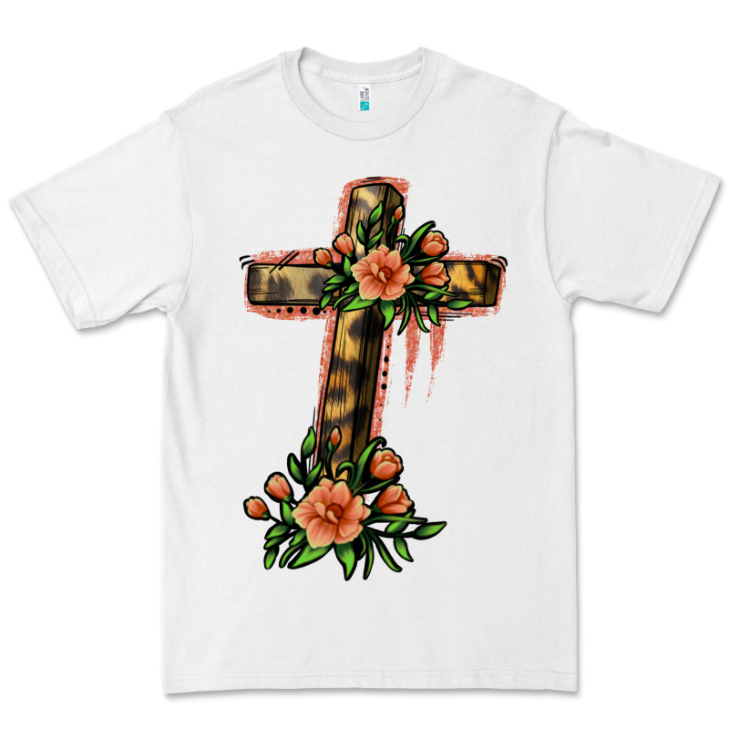 Flower Cross Premium Tee by Jasminsmagicworld | Teevron