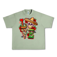 Oil Green Cinco de mayo love Urban Heavy Tee - FaDigitalArtStudio