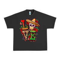 Pigment Black Cinco de mayo love Urban Heavy Tee - FaDigitalArtStudio