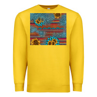 Lemon sunflower gemstone serape tumbler Premium Sweatshirt - AdoDesignShop