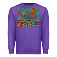 Purple sunflower gemstone serape tumbler Premium Sweatshirt - AdoDesignShop