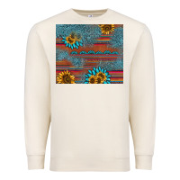 Sandshell sunflower gemstone serape tumbler Premium Sweatshirt - AdoDesignShop