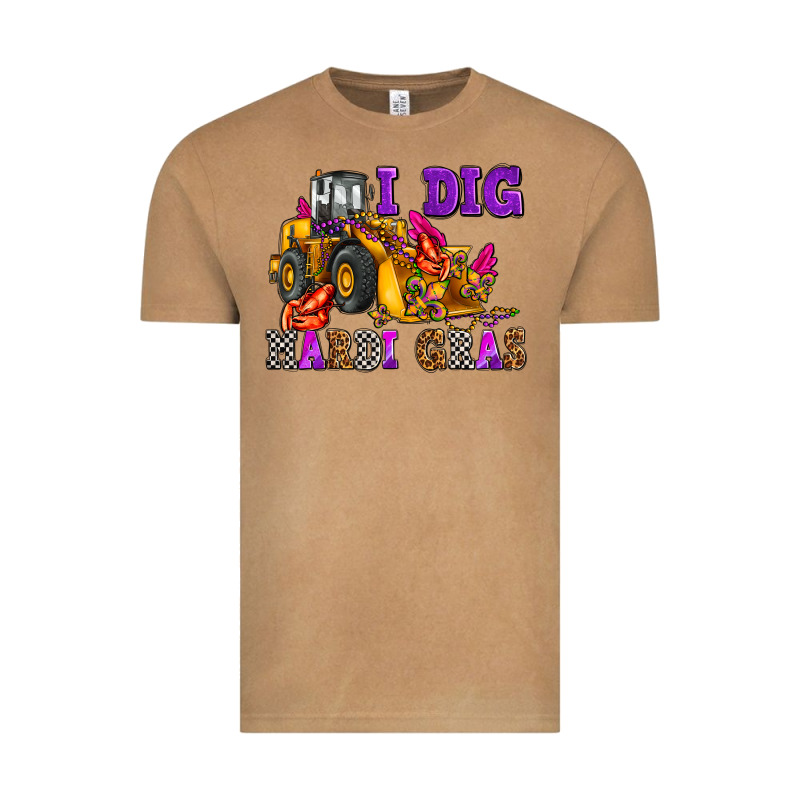 I Dig Mardi Gras Olivia Vintage Tee by OliviaCreatesArt | Teevron