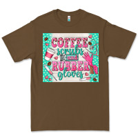 Cacao coffee scrubs and rubber gloves Premium Tee - TumblerDesignByShophia