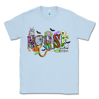 Dusty Blue halloween nurse Classic Tee - CowGirlArtShop